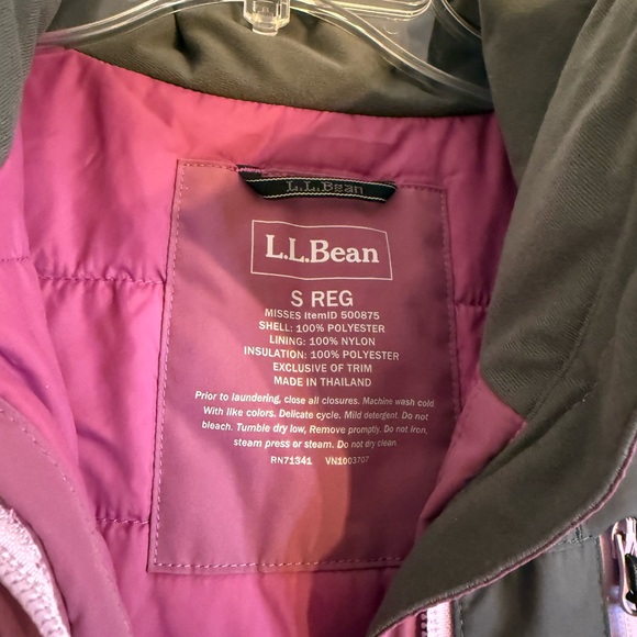 L.L.Bean Wildcat Waterproof Ski Jacket colorblock - Picture 14 of 14